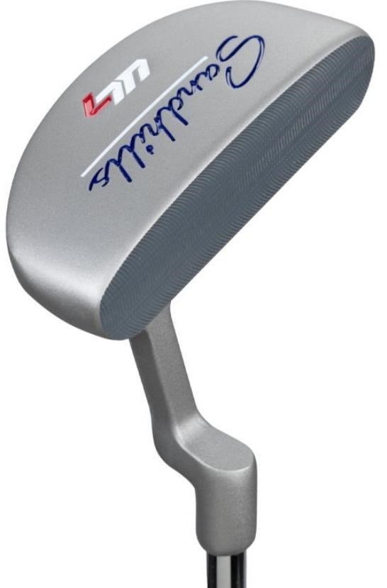U.S. Kids Golf UL7-60 (152cm) W10 5-Club junior golf set + stand bag, silver/navy/white