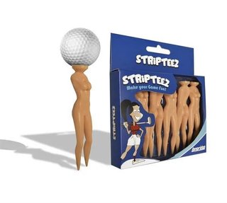 Longridge Strip Teez 76mm Golf Tees (6 Pack)