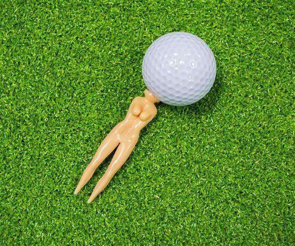 Longridge Strip Teez 76mm Golf Tees (6 Pack)