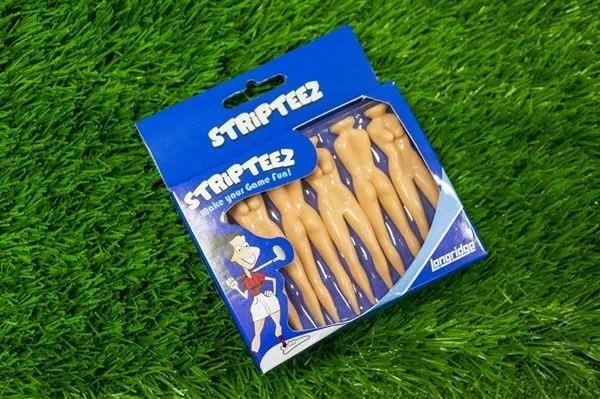 Longridge Strip Teez 76mm Golf Tees (6 Pack)