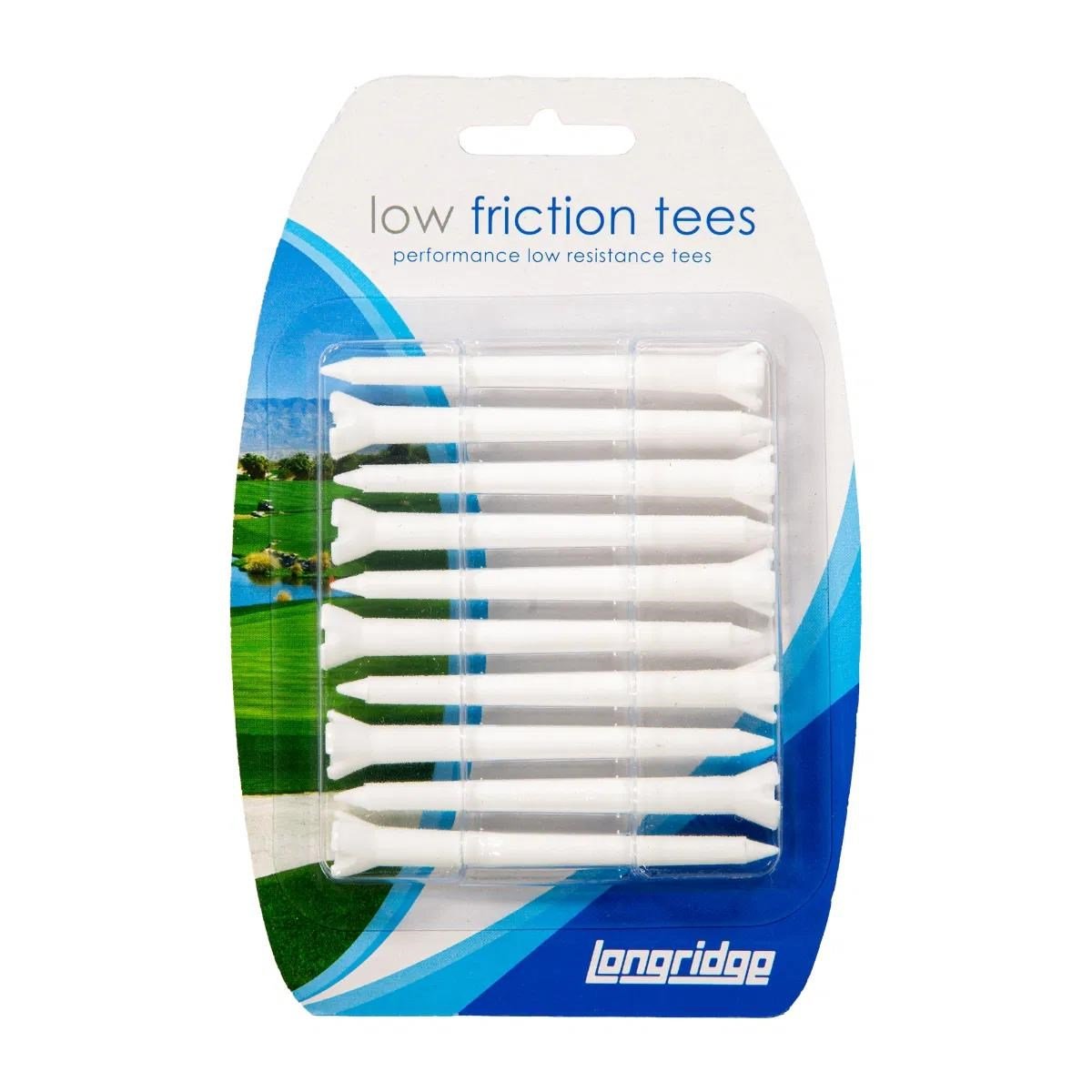 Longridge Extra Long Plastic Tee 75mm (10pack)
