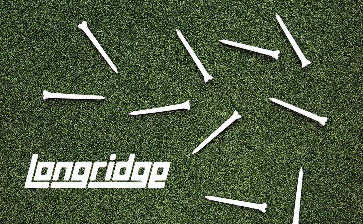 Longridge Extra Long Plastic Tee 75mm (10pack)