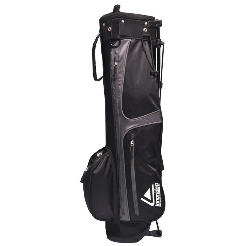 Longridge 6" Weekend stand bag, black/silver