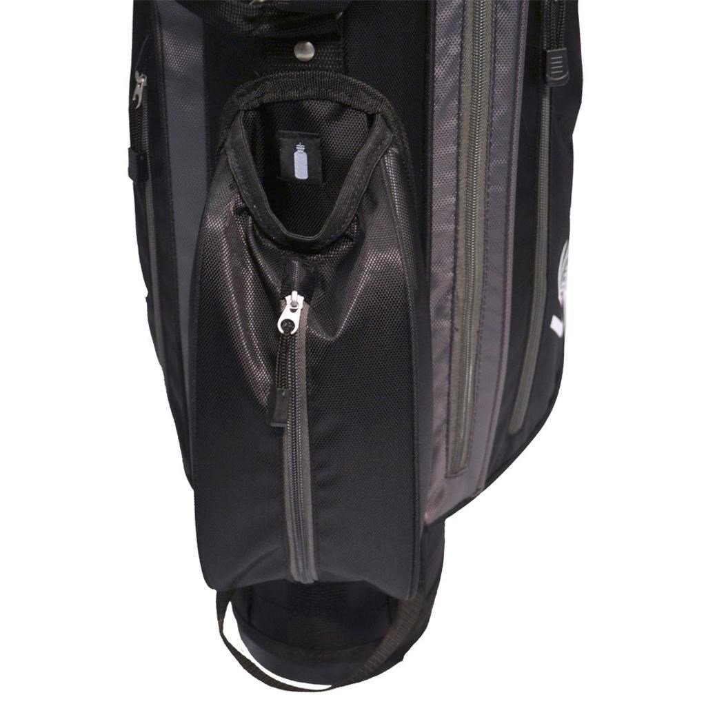 Longridge 6" Weekend stand bag, black/silver