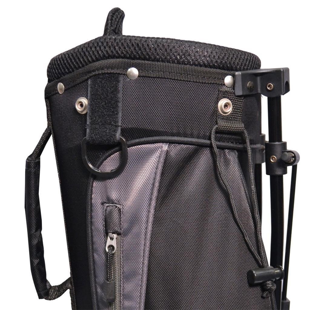 Longridge 6" Weekend stand bag, black/silver