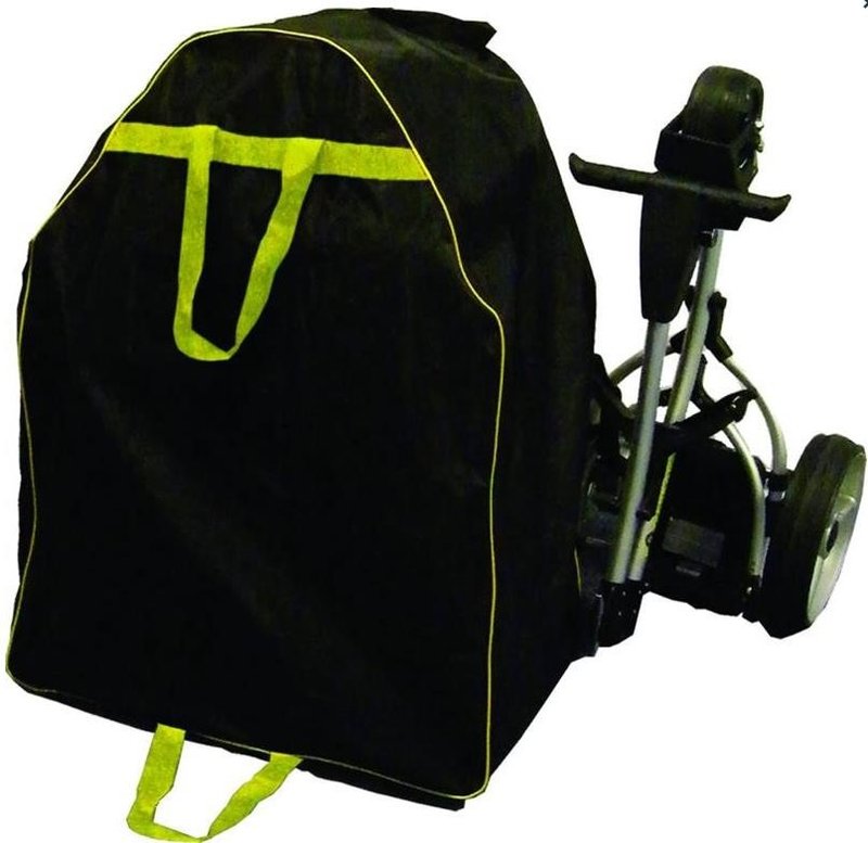 Longridge Electric Trolley Carry Bag, black/yellow
