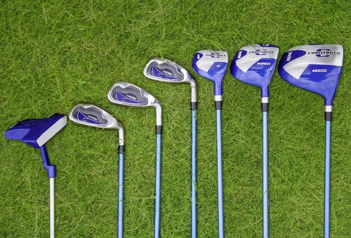 Longridge Challenger junior golf set, steel/graphite