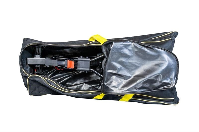 Longridge Golf Trolley Carry Bag, black/yellow