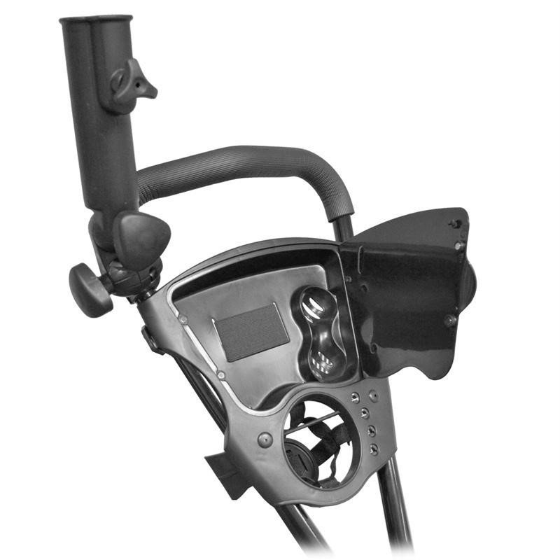 Ezeglide Smart-Fold trolley, black