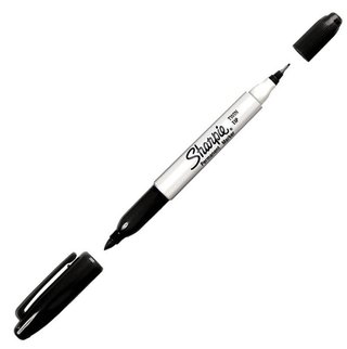 Ostatní Sharpie Twin Tip Permanent Marker black Příslušenství