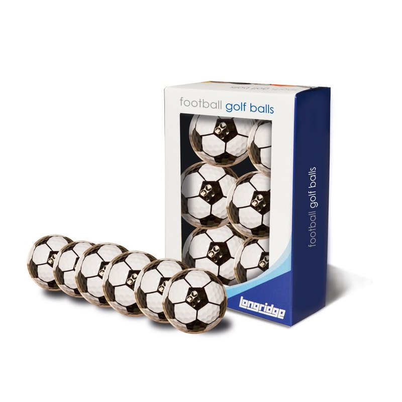 Longridge Football golf balls, mix barev