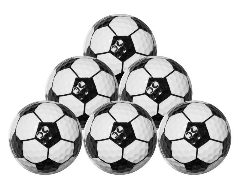 Longridge Football golf balls, mix barev