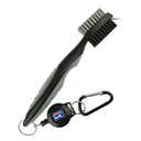 PGA Tour Club Brush and Groove Cleaner, black