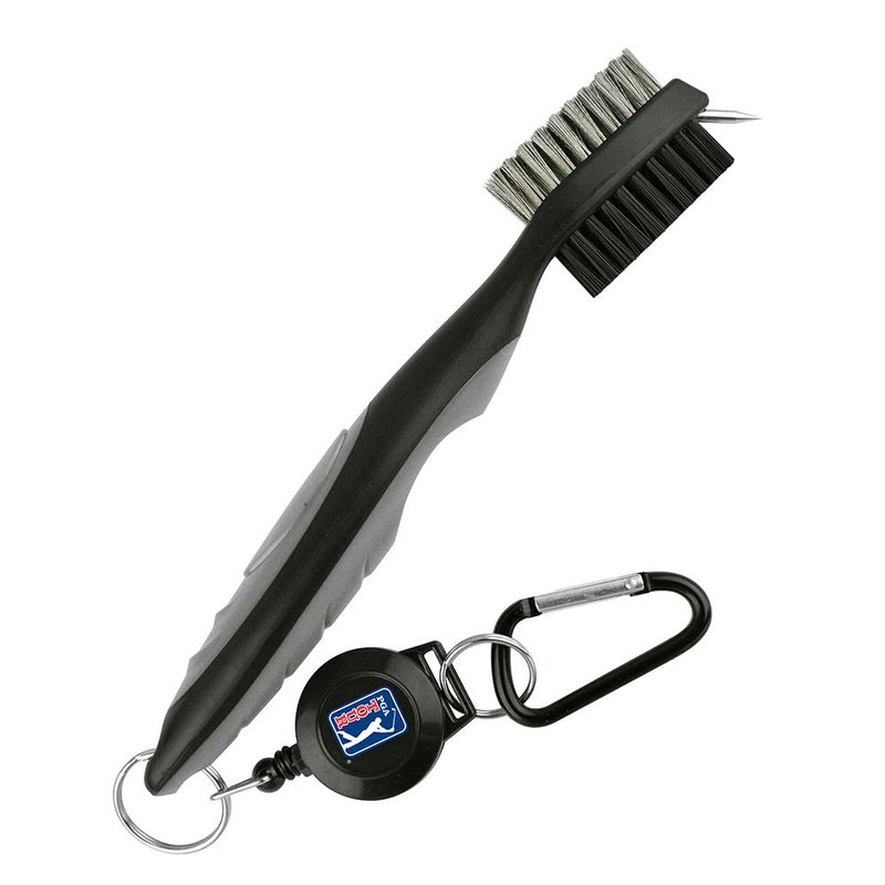 PGA Tour Club Brush and Groove Cleaner, black