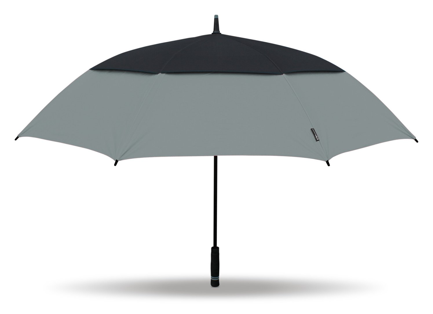 Masters Golf TourDri Colour Burst GR 64" UV umbrella, storm grey/jet black