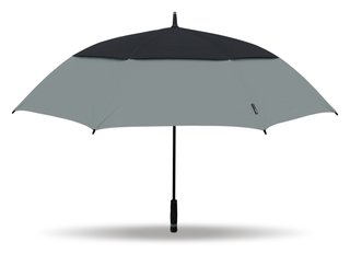 Masters Golf TourDri Colour Burst GR 64" UV umbrella, storm grey/jet black