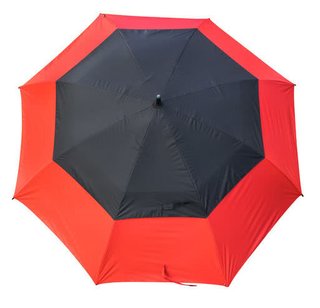 Masters Golf TourDri Colour Burst GR 64" UV umbrella, poppy red/jet black
