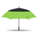 Masters Golf TourDri Colour Burst GR 64" UV umbrella, lime punch/jet black