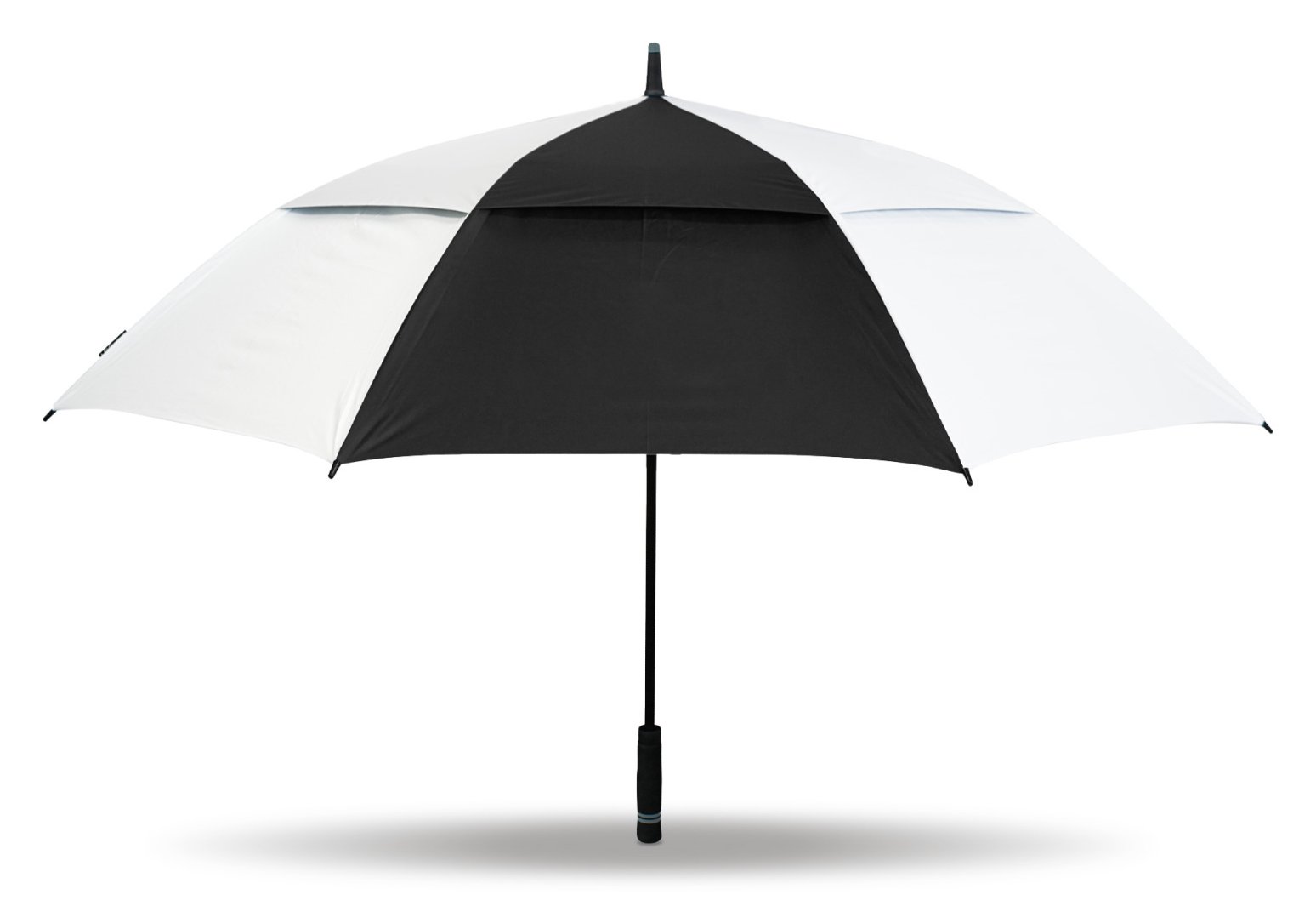 Masters Golf TourDri Classic GR 64" UV umbrella, black/white