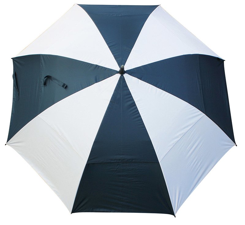 Masters Golf TourDri Classic GR 64" UV umbrella, navy/white