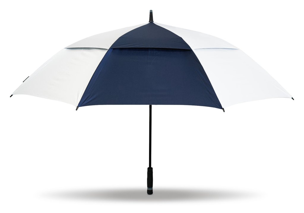 Masters Golf TourDri Classic GR 64" UV umbrella, navy/white