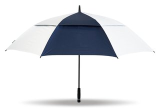 Masters Golf TourDri Classic GR 64" UV umbrella, navy/white