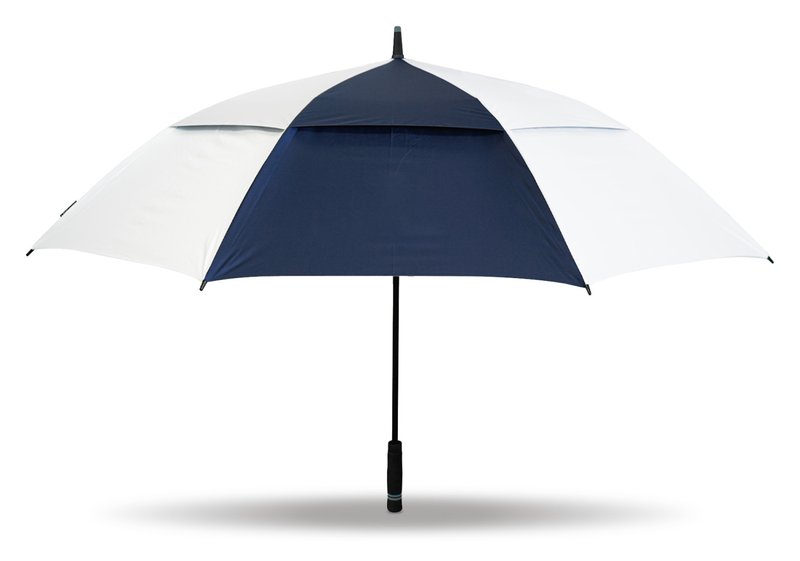 Masters Golf TourDri Classic GR 64" UV umbrella, navy/white