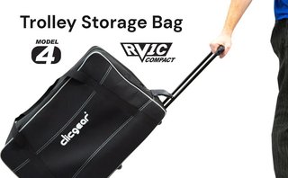 Clicgear Wheeled Travel Cover for Model4/RV1C, black