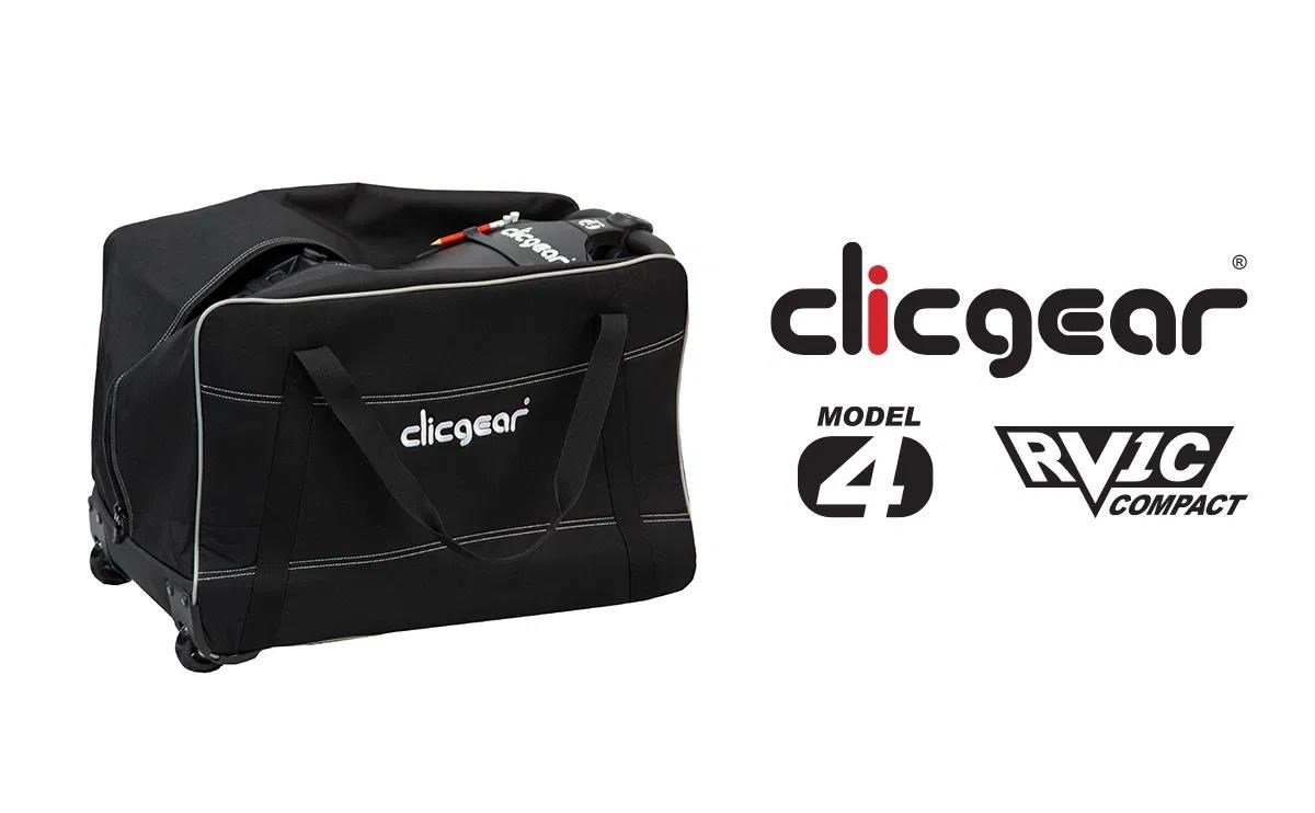 Clicgear Wheeled Travel Cover for Model4/RV1C, black