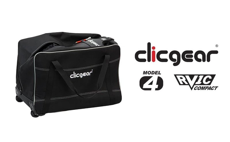 Clicgear Wheeled Travel Cover for Model4/RV1C, black