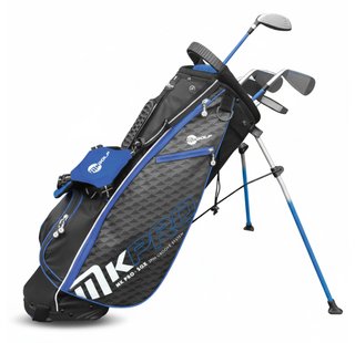 MKids Pro Junior Blue 61" (155cm/10-12Y) junior golf set, graphite, + stand bag, blue