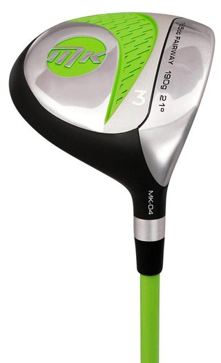 MKids Lite Junior golf set, graphite, + stand bag, green