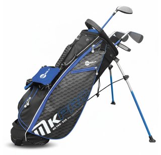 MKids Pro Junior Blue 61" (155cm/10-12Y) junior golf set, graphite, stand bag, blue