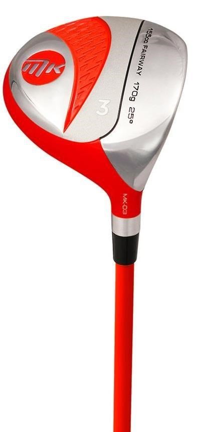 MKids Lite Junior golf set, graphite, + stand bag, red