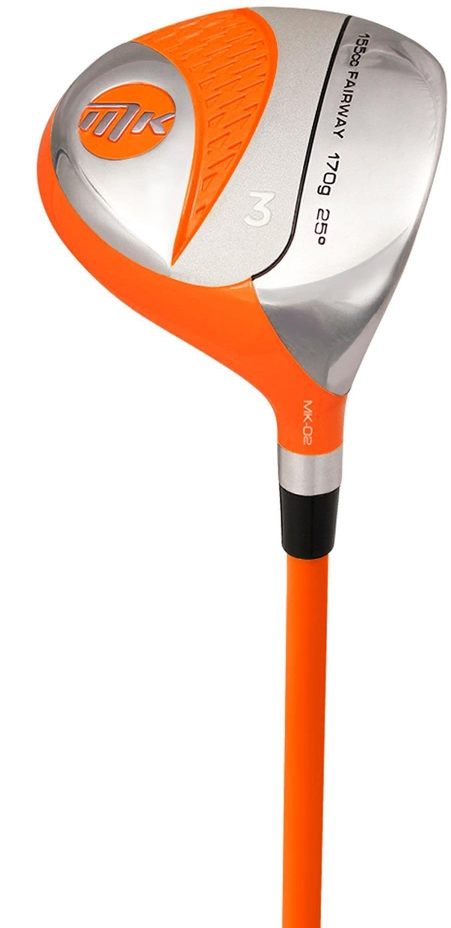 MKids Lite Junior golf set, graphite, + stand bag, orange