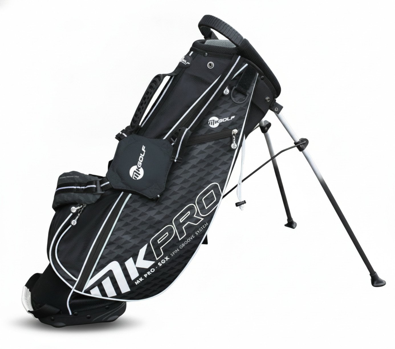 MKids Pro Junior Black 65" (165cm/12-14Y) junior stand bag, black
