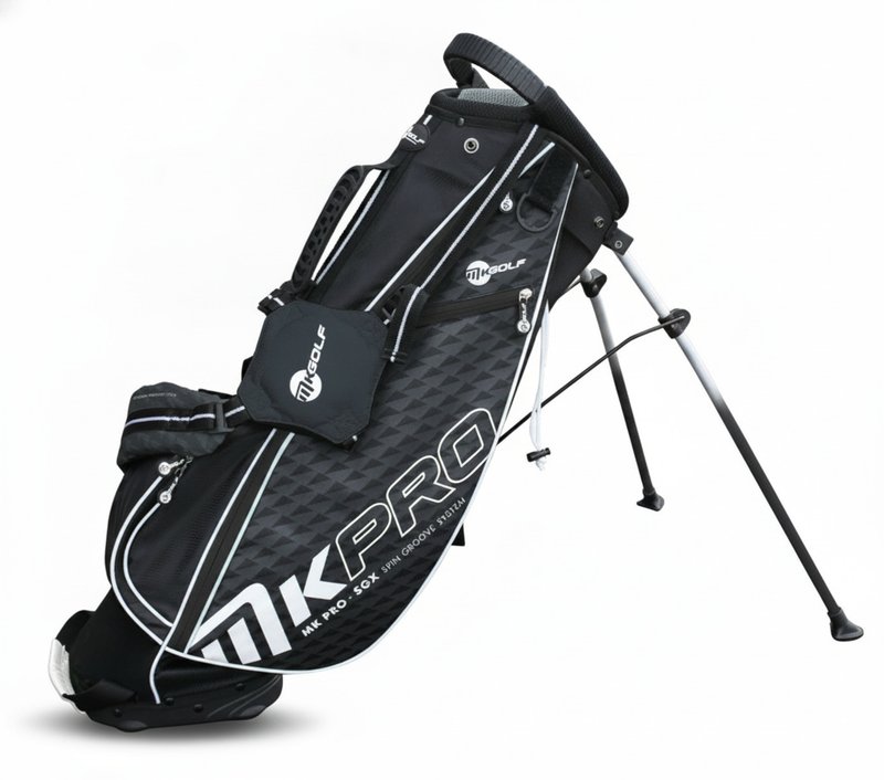 MKids Pro Junior Black 65" (165cm/12-14Y) junior stand bag, black