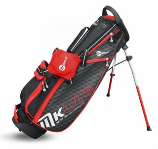 MKids Lite Junior Red 53" (135cm/7-9Y) junior stand bag, red