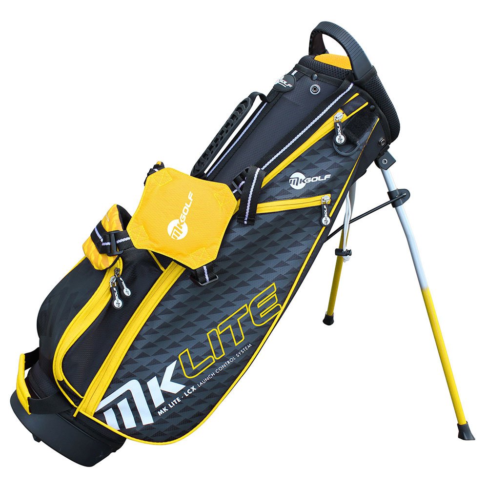 MKids Lite Junior Yellow 45" (115cm/5-7Y) junior stand bag, yellow