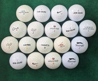Longridge American 18 Mixed Lake golf balls