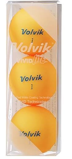 Volvik VIVID Lite golf balls, orange
