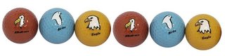 Longridge Under Par golf balls, mix barev