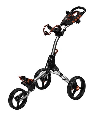 Ezeglide Compact+ manual trolley, charcoal/red