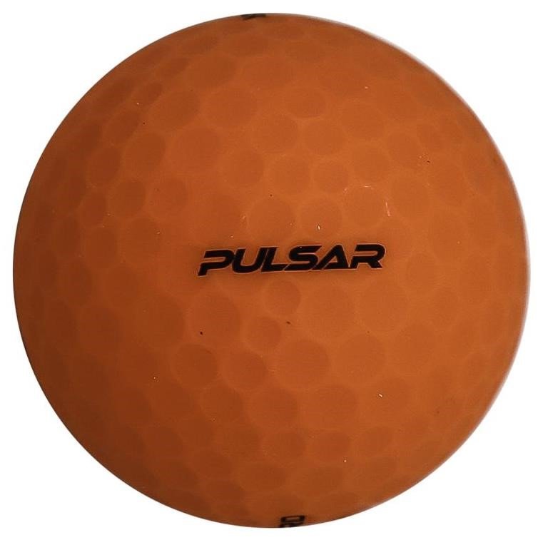 Nitro Pulsar golf balls, orange