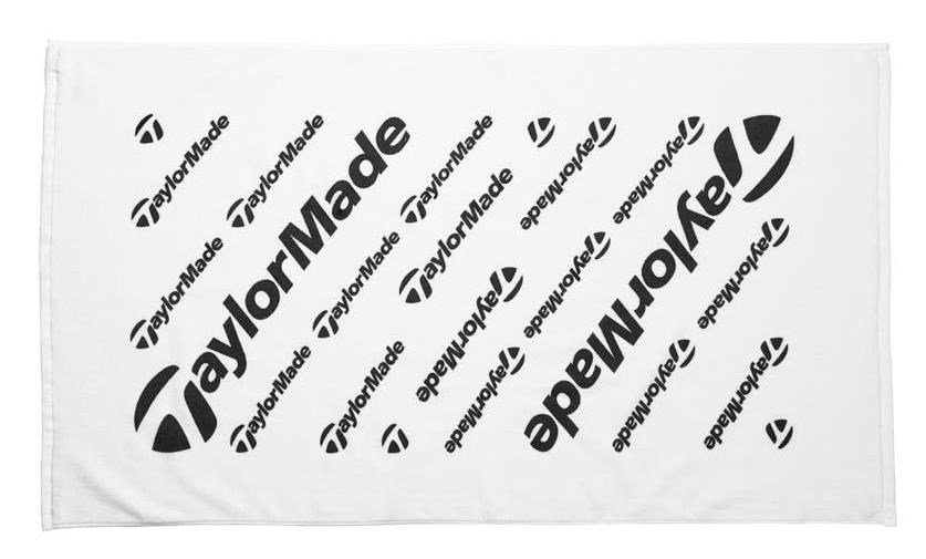 TaylorMade Tour Towel 24" x 42", white