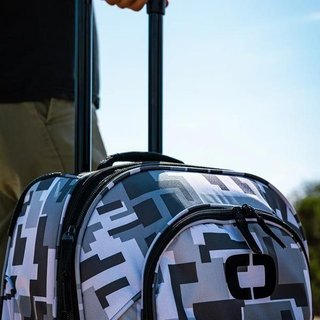 Ogio Ogio Terminal Travel Bag 95L bag, black pindot