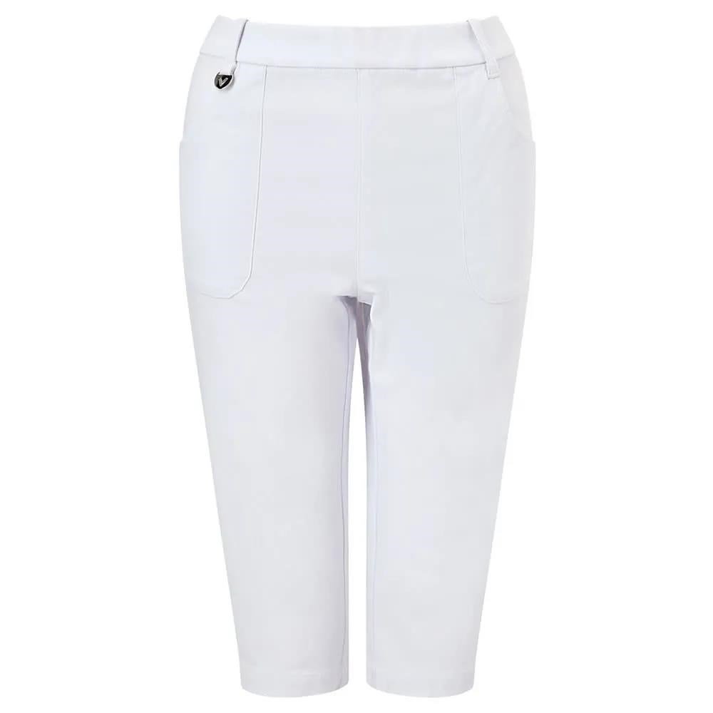 Callaway Chev Pull On City II women's shorts, brilliant white