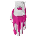 Zoom Weather Junior Golf Glove, white/fuchsia