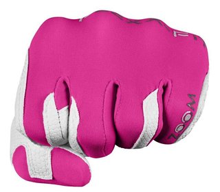 Zoom Zoom Weather Junior Golf Glove, white/fuchsia