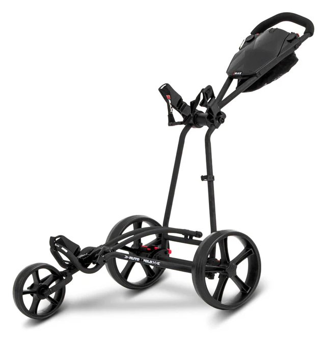 Big Max Autofold X manual trolley, black